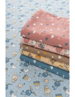 Toverukset, interlock (3 väriä)